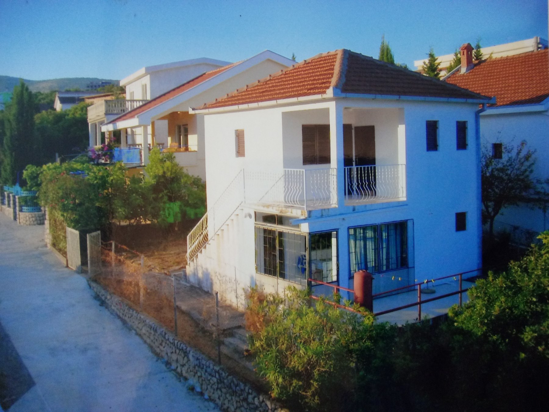 House in Utekha with sea view