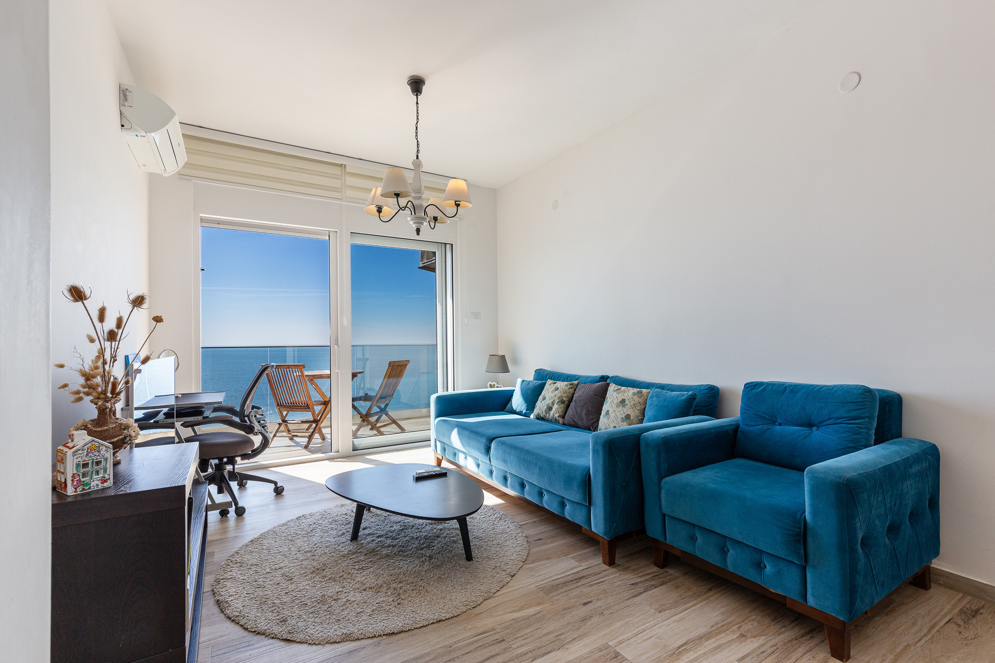 A one-bedroom apartment of 53m² in Dobre Vode