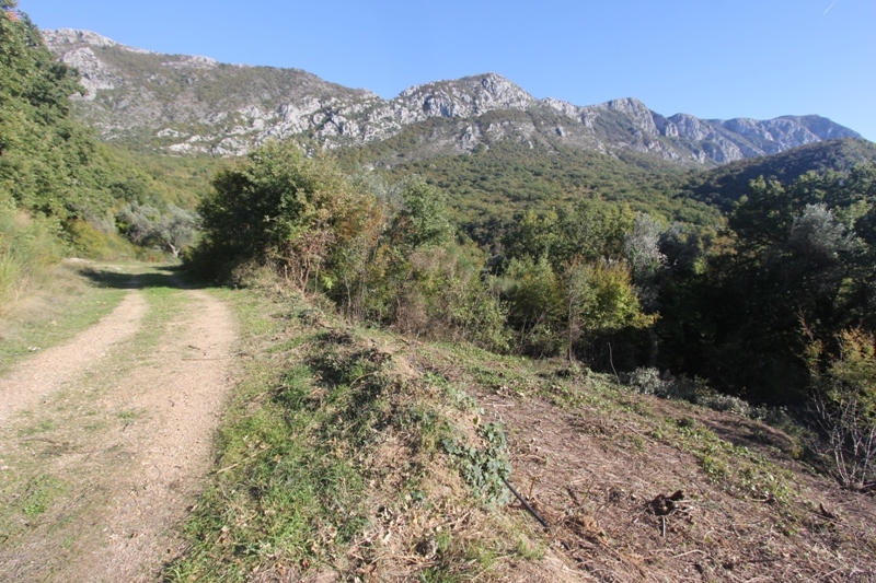 Участок в Будве с видом на Святой Стефан