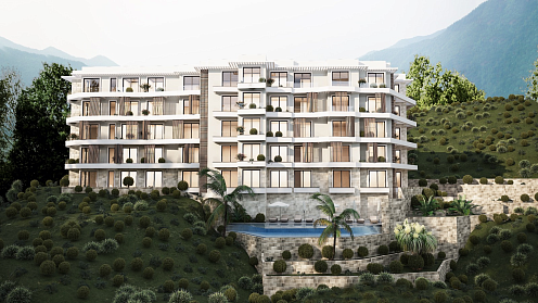 5743 Apartments Budva Becici 1-2r 49,81-59,42m2