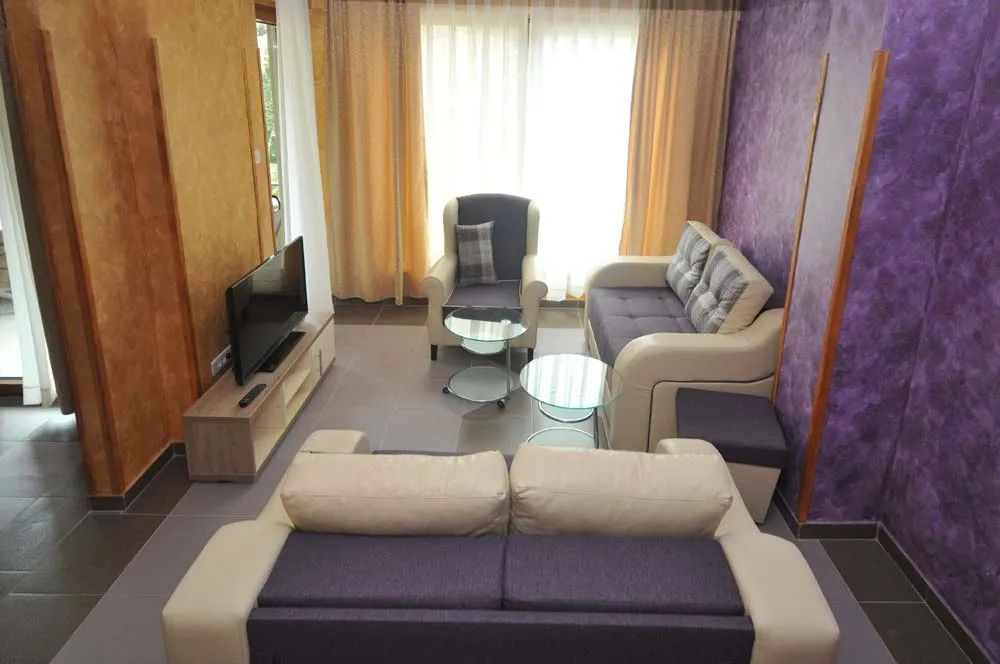 Duplex in Budva with mountain view