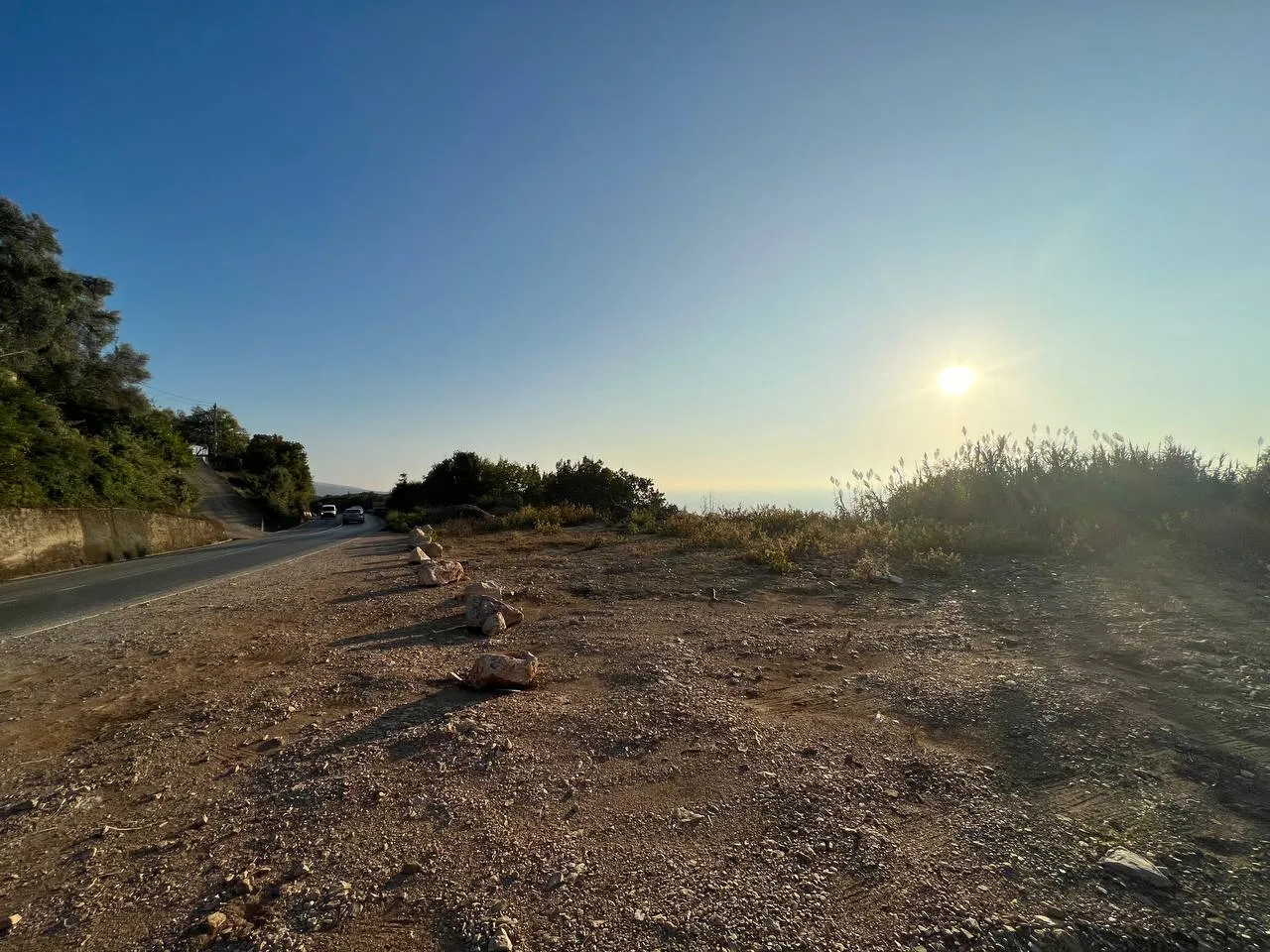 Grundstück mit Meerblick in Pechurice