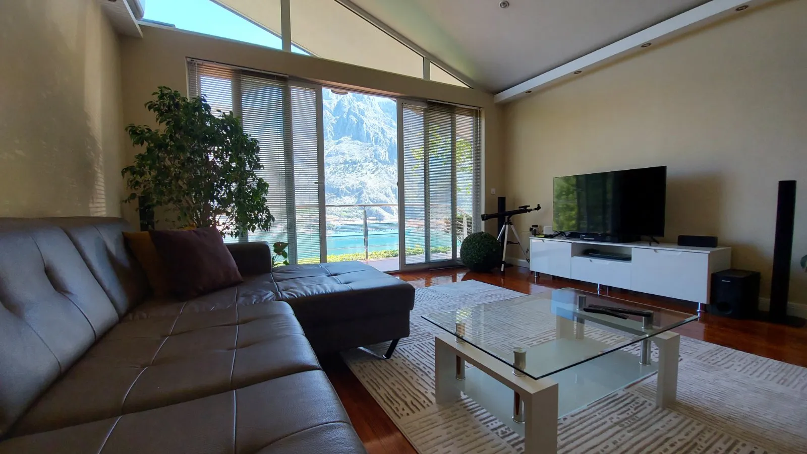House with a view of the Bay of Kotor