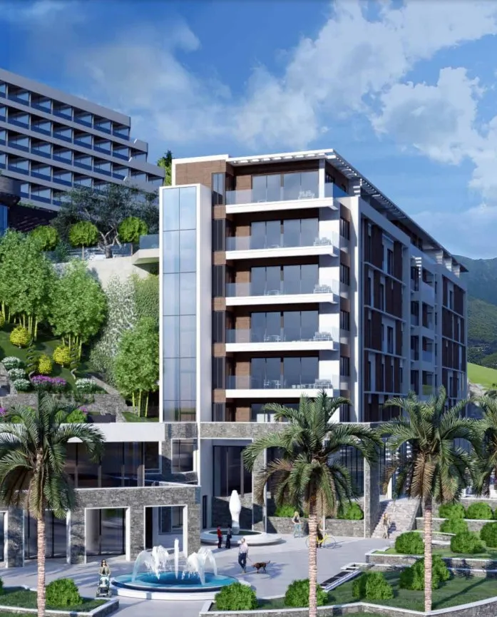 Студии и апартаменты с видом на море в Чань