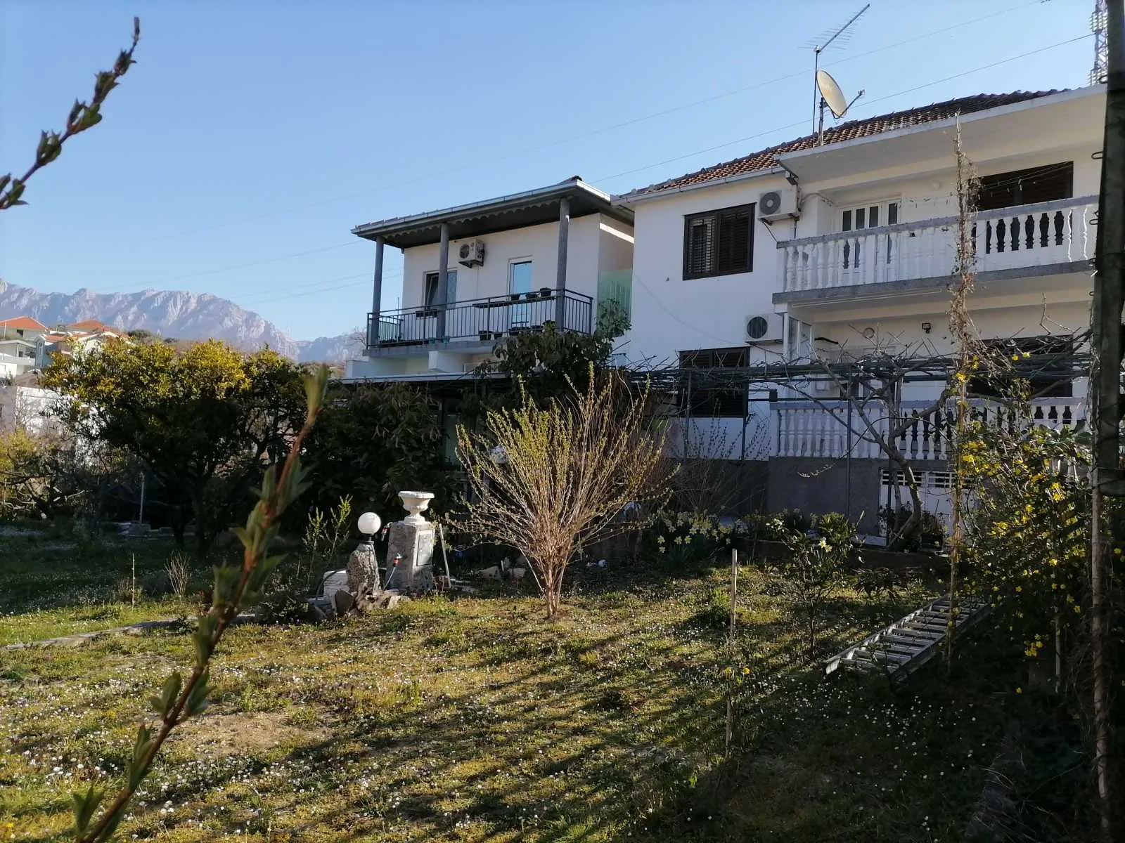 Два дома с участком 