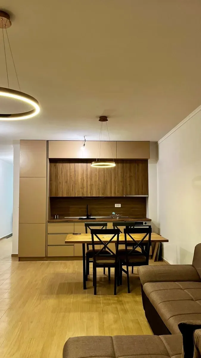 For sale spacious apartment in Dobrota with a mountains view