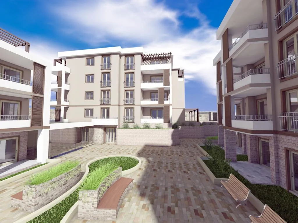 Apartments in new residential complex in Igalo
