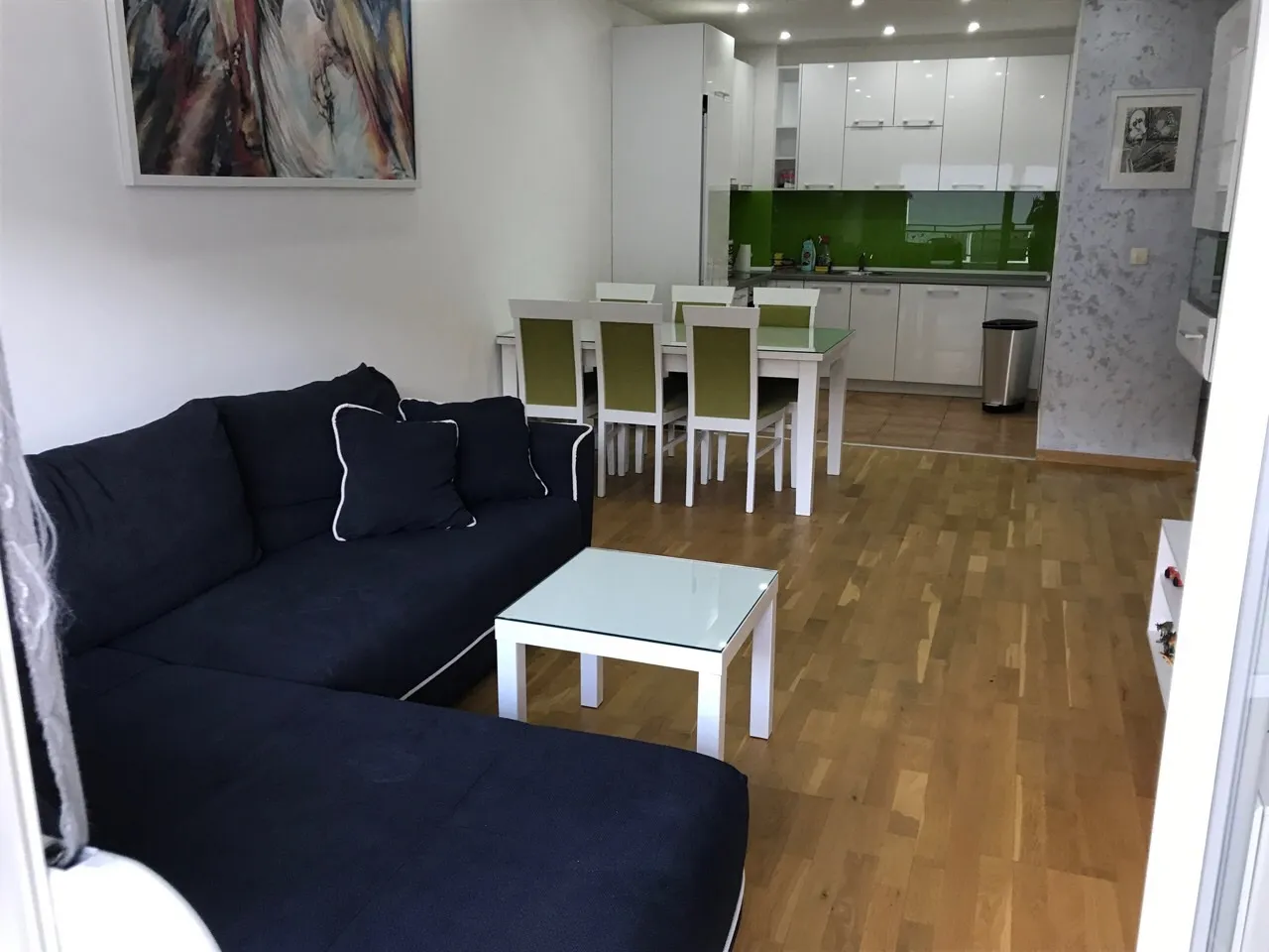 Apartment mit einem Schlafzimmer in Budva mit Meerblick