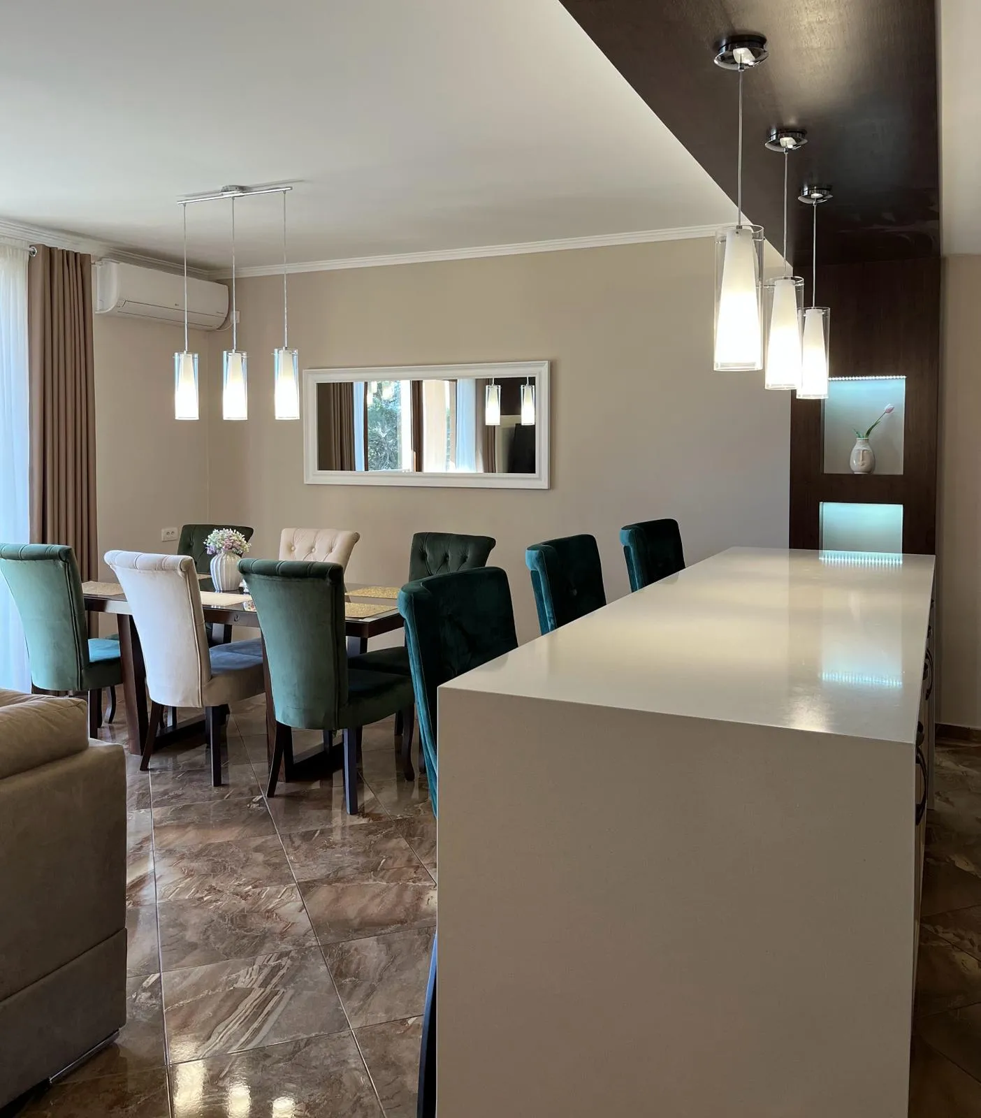 Modern villa in Susanj with a beautiful sea view 