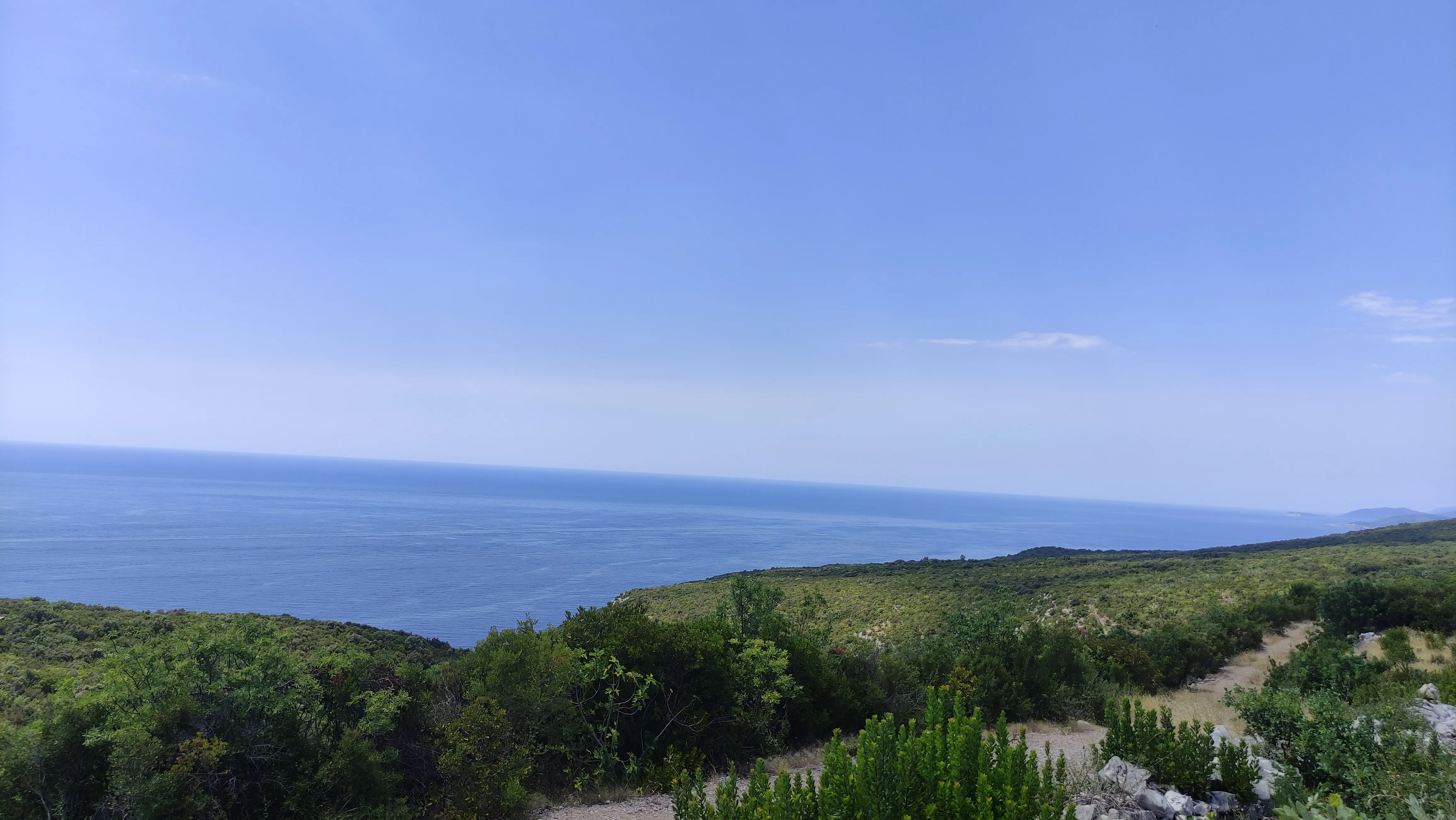 Baugrundstück mit Meerblick in der Gegend von Zagora
