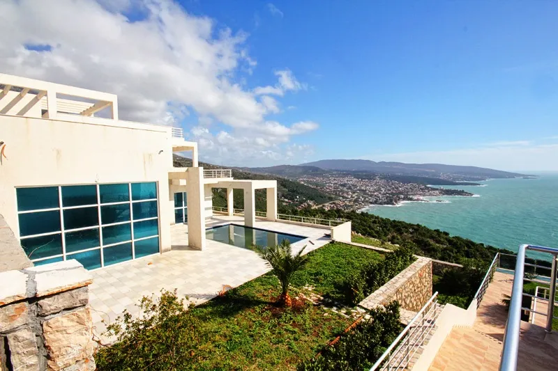 Two villas with panoramic sea view in Bar