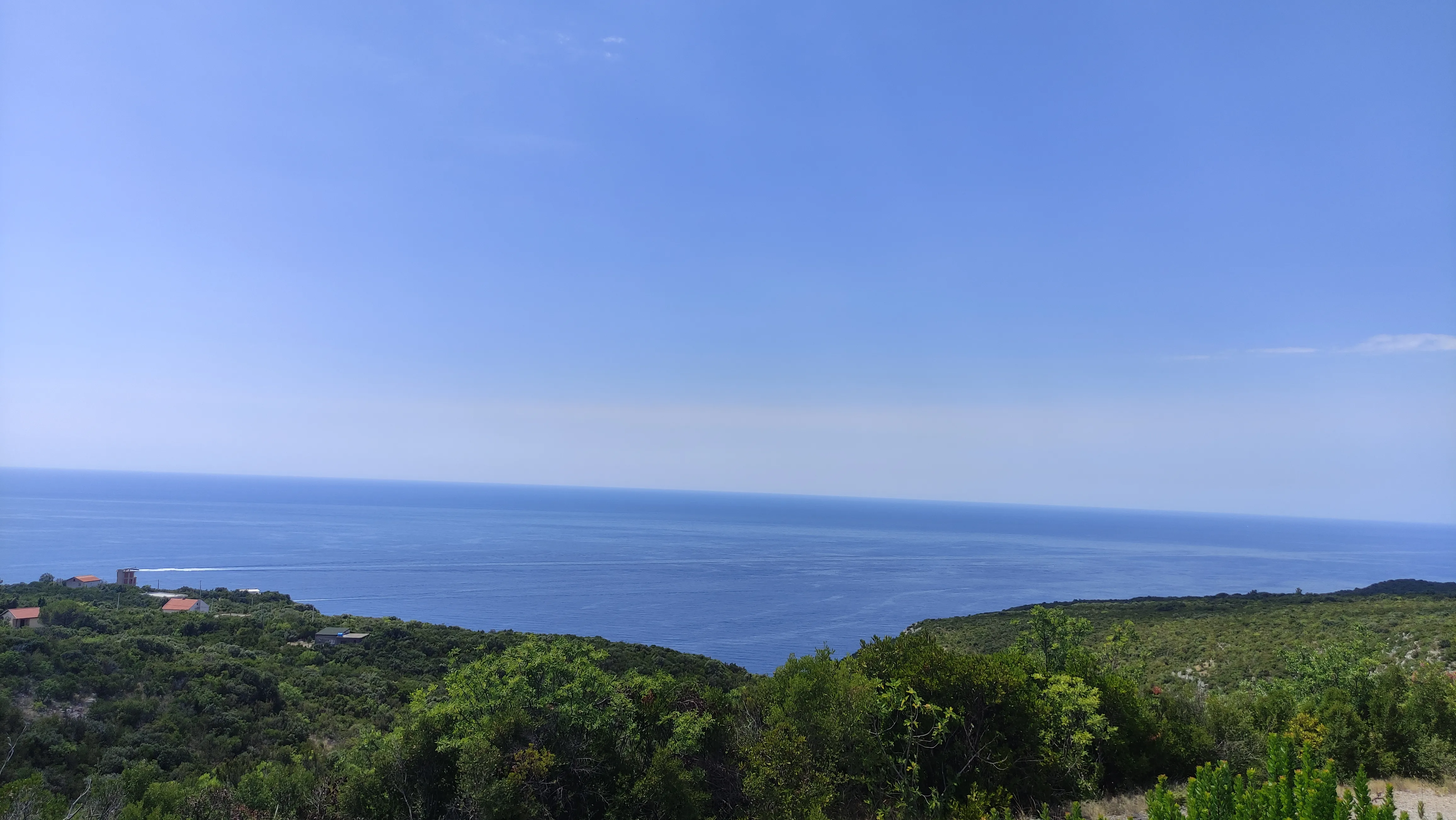 Baugrundstück mit Meerblick in der Gegend von Zagora