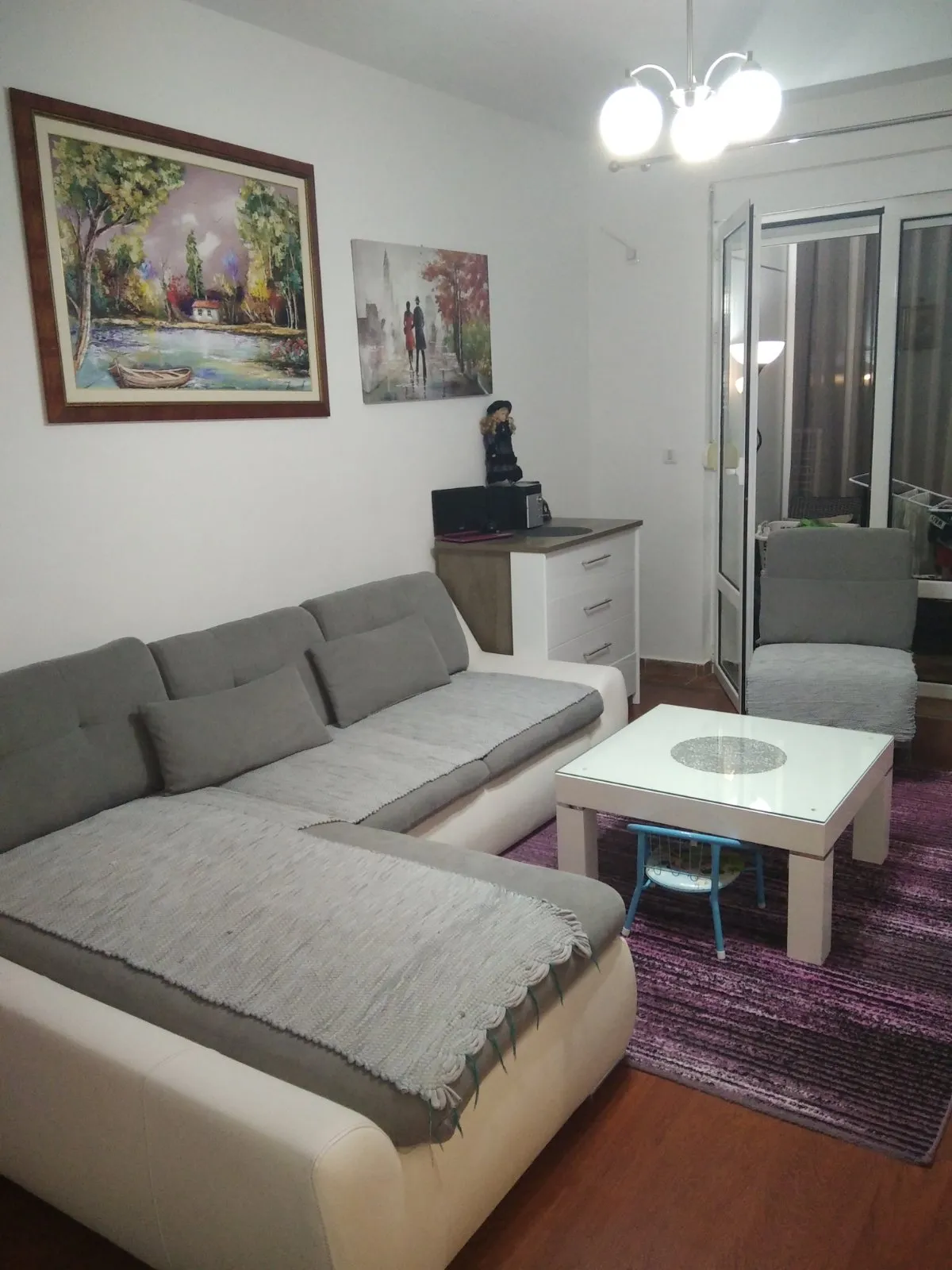 Apartment in Sutomore with a mountain view