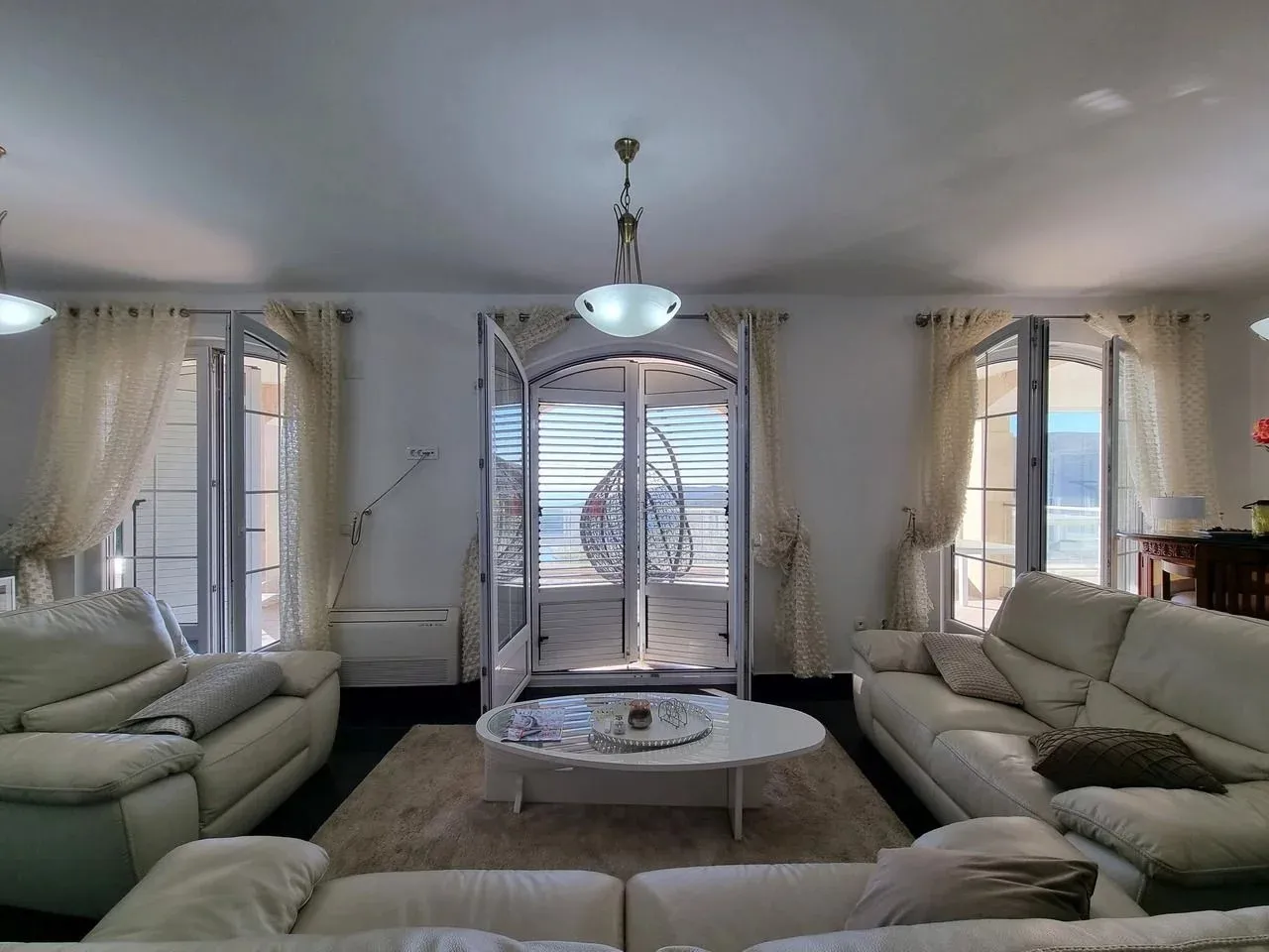 Two-story house with a sea view near Budva