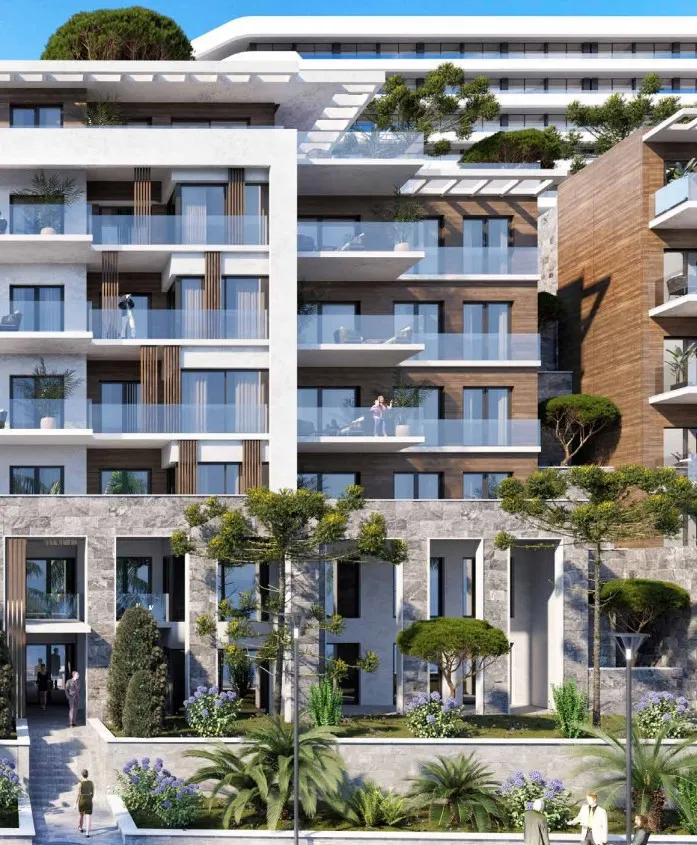 Студии и апартаменты с видом на море в Чань