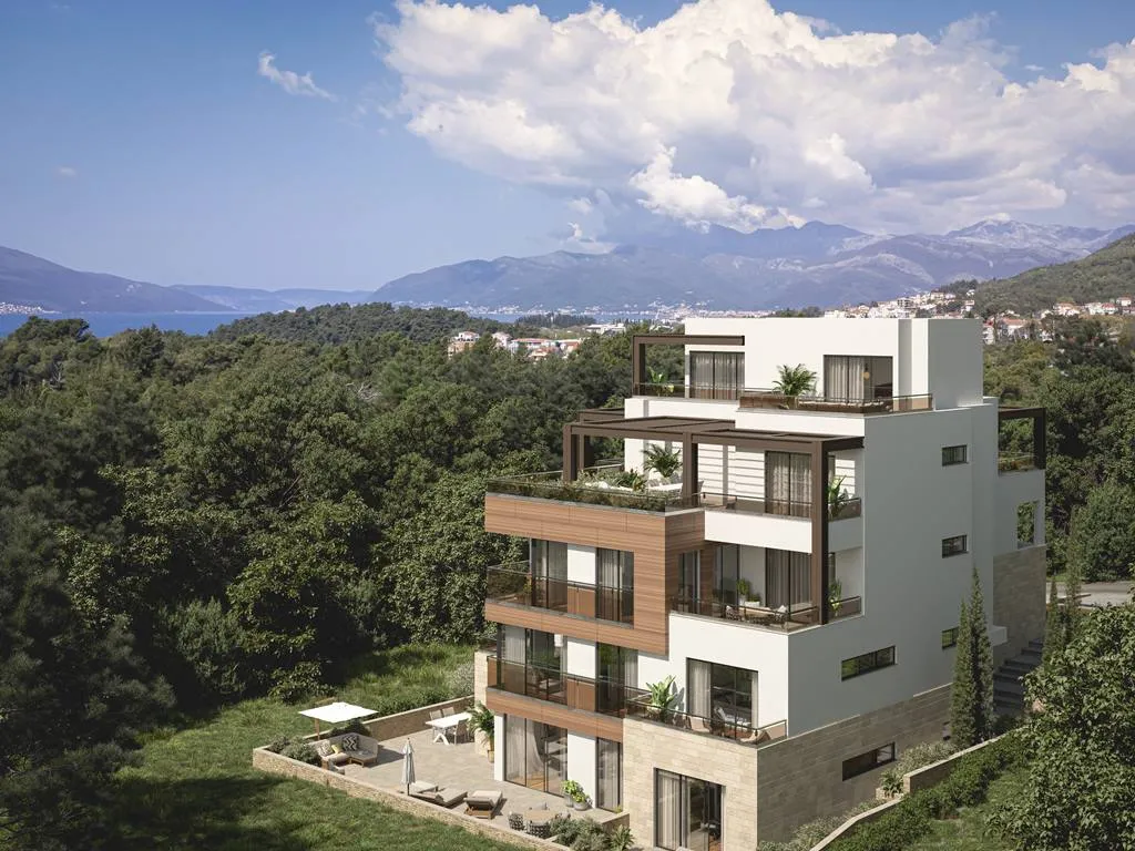 Apartments in a new residential complex with beautiful views