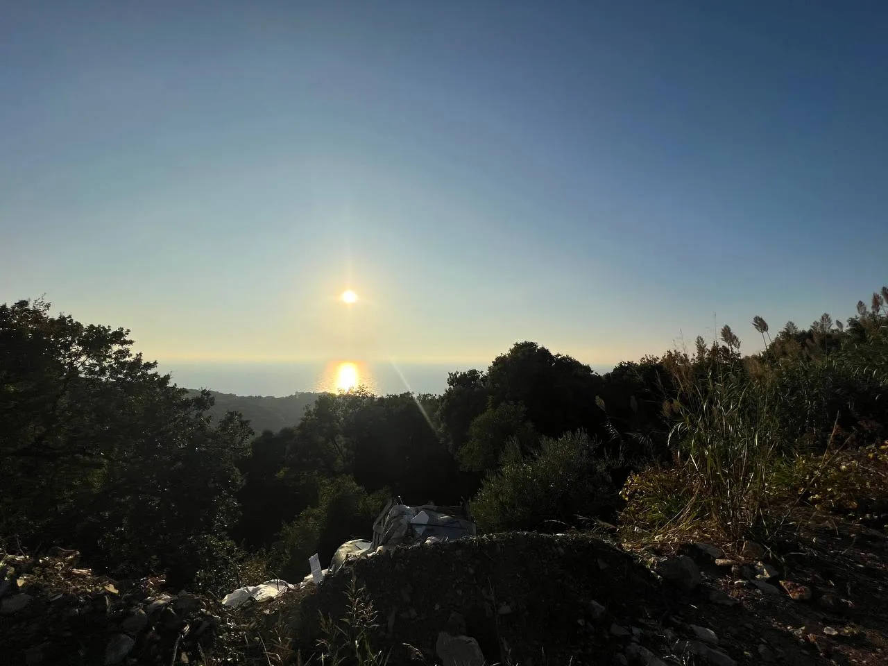Grundstück mit Meerblick in Pechurice