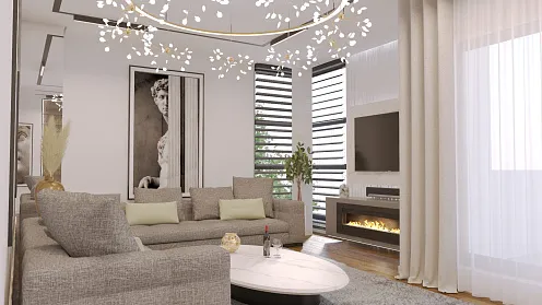 For sale villa in Kostanjica with a panoramic view of Bay