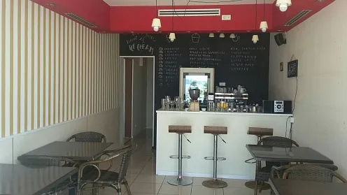 A cafe with terrace in Herceg Novi