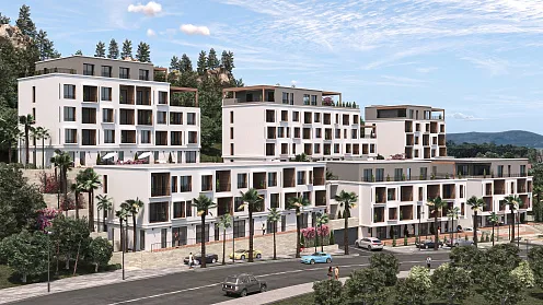 Apartment for sale in a new complex in Tivat